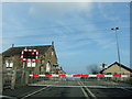 NU2123 : Level crossing, Christon Bank by David Brown