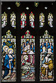 SK8907 : Window s.VI, St Andrew's church, Hambleton by Julian P Guffogg