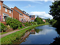 Canalside apartments near Kidderminster in Worcestershire