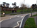 Zebra crossing, Whittle Drive, Malpas, Newport