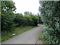 Footpath towards the A48 Southern Distributor Road, Newport