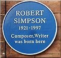 Leamington Spa: Blue Plaque - 21 Rosefield Street