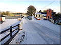 Snow along Mullagharn Road