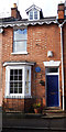 Leamington Spa: site of Blue Plaque - 21 Rosefield Street