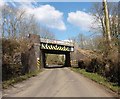 Rail overbridge on Common Lane