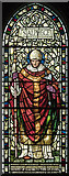 TQ2984 : St Luke, Oseney Crescent, Kentish Town - Stained glass window by John Salmon