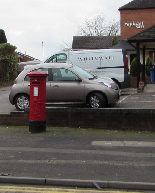 Edwardian pillarbox, Upper St John Street, Lichfield
