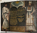 SK9716 : Commandment board, St Mary's church, Clipsham by Julian P Guffogg