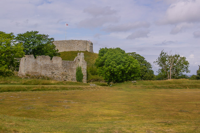 Carisbrooke Castle tiltyard