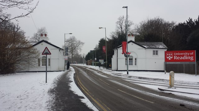 Snow at the Earley Gate