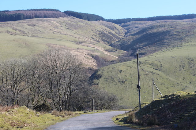 Valley of the Nant y Ffin