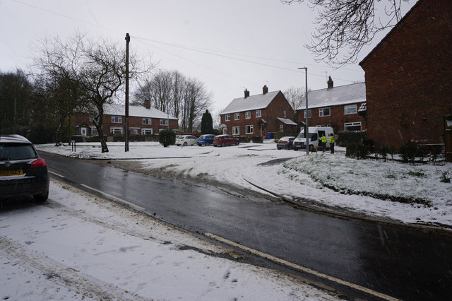 Bus turning circle, Rowley Road, Little... © Ian S :: Geograph Britain ...