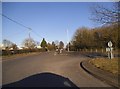 Roundabout on Ongar Road, Writtle