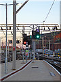 Station platforms at Wolverhampton