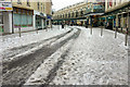 Fleet Street, Torquay, in the snow