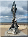 Sinterlation sculpture on Redcar seafront