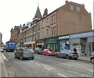 NS7993 : Dumbarton Road by Gerald England