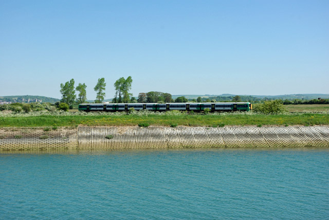 Train on Littlehampton branch