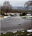 Junction of Caerwent Road and Cardigan Crescent, Croesyceiliog, Cwmbran