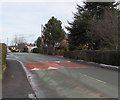 Rhos Road speed bumps, Penyffordd, Flintshire