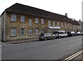 SP2512 : Open Morning banner on Burford Boarding School, Burford by Jaggery