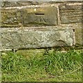 Bench Mark, Five Arches Bridge, Weston-on-Trent