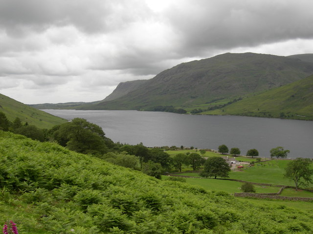 Overlooking Wast Water and Wasdale Head Farm