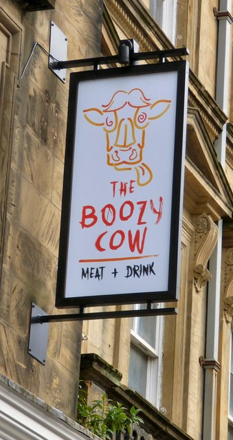 Sign of the Boozy Cow