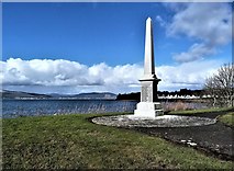 NS2071 : Inverkip War Memorial -  Roll of Honour by Raibeart MacAoidh