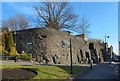 Bastion beside Dumbarton Road