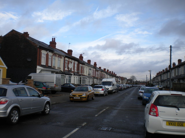 South end of Southern Road, Ward End