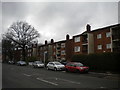 Low rise flats on Hurst Lane, Shard End