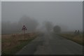 Foggy day on the marsh at Saltfleetby