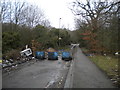 East end of Slade Lane, Yardley Wood