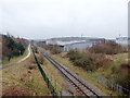 SE3030 : Middleton Railway south from John Charles Approach by Stephen Craven