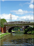 SK2102 : Kettlebrook Bridge near Tamworth in Staffordshire by Roger  D Kidd