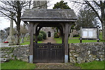 SX5177 : Lych gate, Church of St Peter by N Chadwick