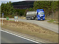 NH8623 : Tanker Parked in Layby 149 by David Dixon