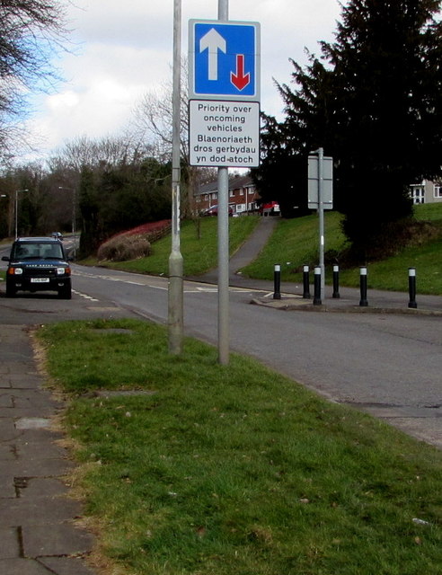 Traffic Calming Sign Edlogan Way Jaggery Geograph Britain And   5706447 13570120 