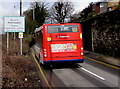 Stagecoach bus enters Penygarn, Pontypool