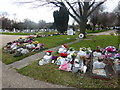 The Columbaria Section in West Drayton Cemetery