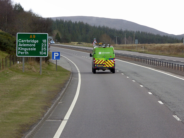 Southbound A9 Layby 175