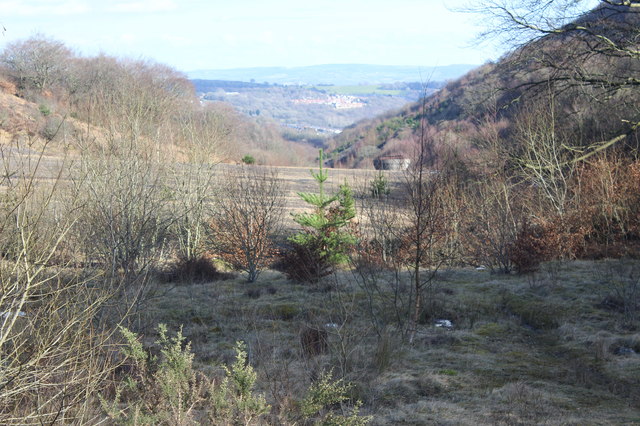 Disused tip, Blaenserchan Colliery © M J Roscoe :: Geograph Britain and ...