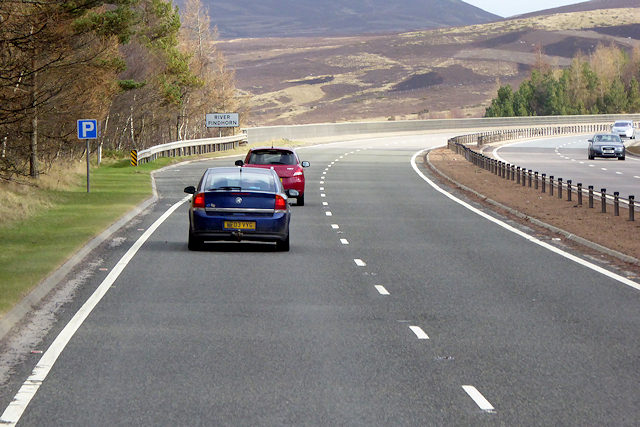 Southbound A9, Layby 159  near Tomatin