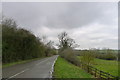 Station Road leading to Manton