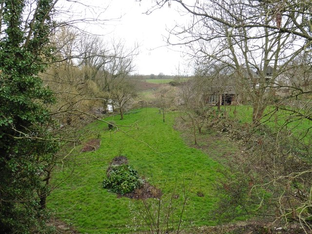 Trackbed of former Somerset and Dorset Branch to Glastonbury