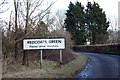 TL2026 : Redcoats Green village name sign on Stevenage Road by Geographer