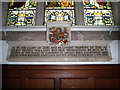 ST9157 : St Leonard, Keevil: memorial (m) by Basher Eyre