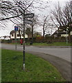 Signpost on a Portskewett corner