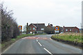 The A342 enters Chirton